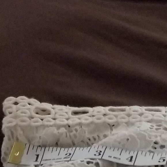 COPY - Pure White Crochet Mini-Dress - Picture 11 of 14